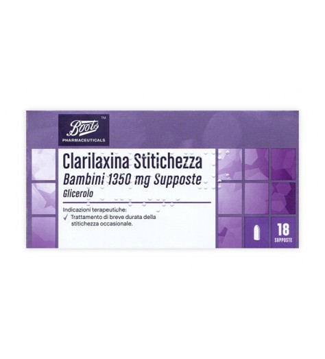 CLARILAXINA STITICHEZZA*BB 18 supp 1.350 mg