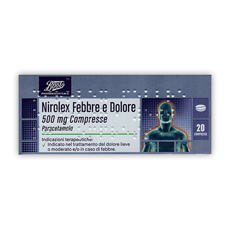 NIROLEX FEBBRE E DOLORE*20 cpr 500 mg