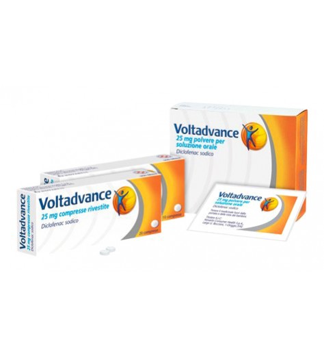 VOLTADVANCE*20CPR RIV 25MG