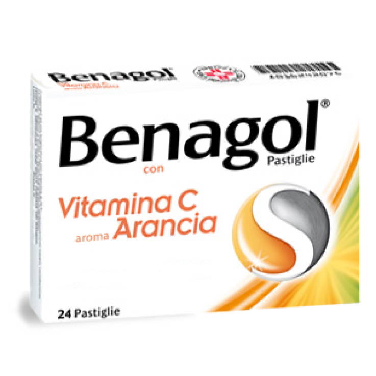 BENAGOL VITAMINA C*24 pastiglie arancia