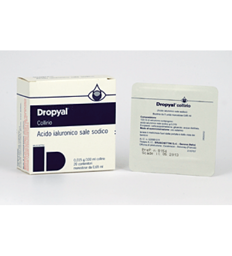 DROPYAL*COLL 20MONODOSI 0,65ML DROPYAL*COLL 20MONODOSI 0,65ML