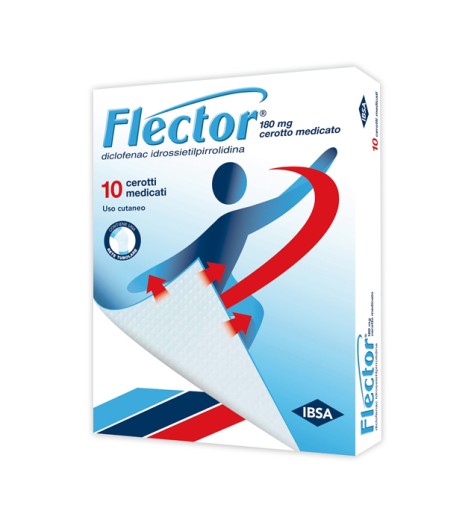 FLECTOR*10 cerotti medicati 180 mg FLECTOR*10 cerotti medicati 180 mg