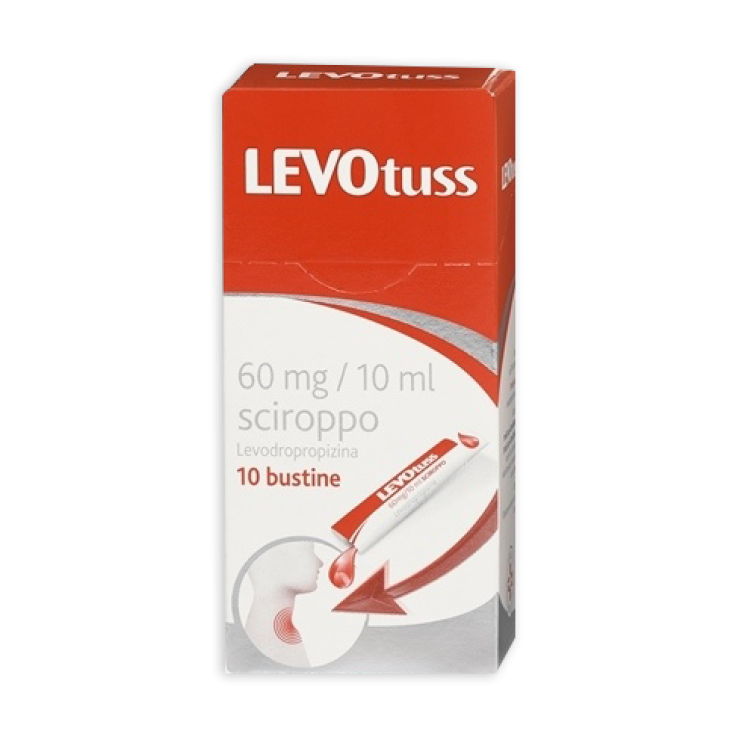 LEVOTUSS*sciroppo 10 bust 60 mg/10 ml