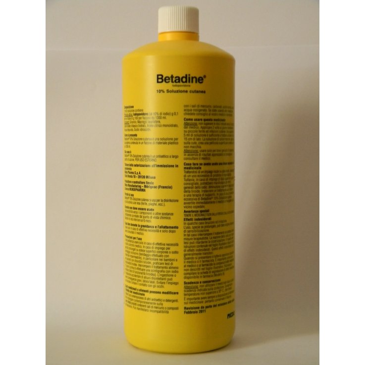 BETADINE*soluz cutanea 1.000 ml