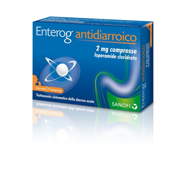 ENTEROG ANTIDIARROICO*12CPR2MG