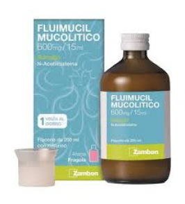 FLUIMUCIL MUCOLITICO*scir 200 ml 600 mg/15 ml