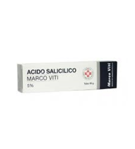 ACIDO SALICILICO (MARCO VITI)*ung derm 30 g 5% ACIDO SALICILICO (MARCO VITI)*ung derm 30 g 5%