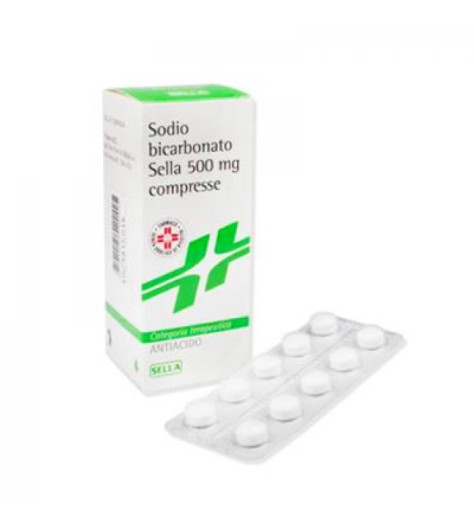 SODIO BICARBONATO (SELLA)*50 cpr 500 mg