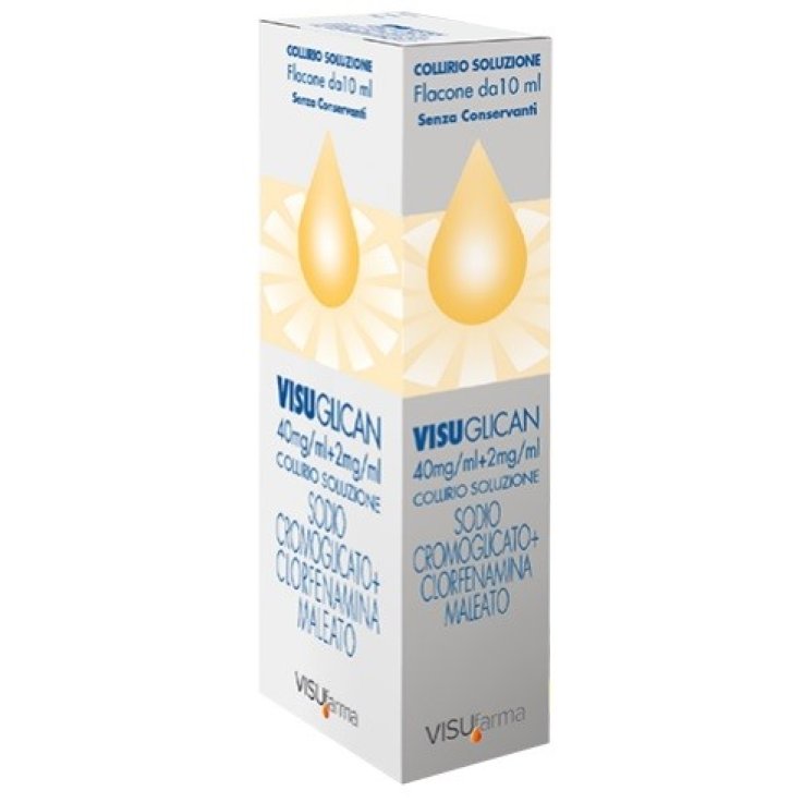 VISUGLICAN*collirio 10 ml 40 mg/ml + 2 mg/ml