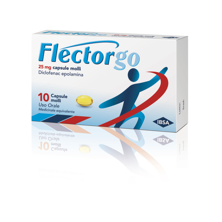 FLECTORGO*10CPS 25MG