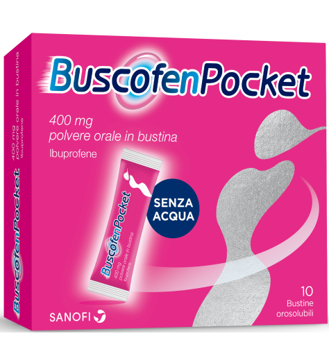 BUSCOFENPOCKET*orale polv 10 bust 400 mg