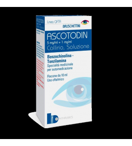 ASCOTODIN*collirio 3 mg/ml + 1 mg/ml 10 ml