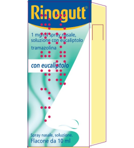 RINOGUTT*spray nasale 10 ml 1 mg/ml con eucaliptolo