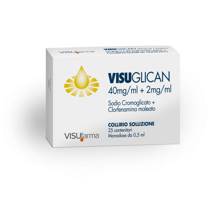 VISUGLICAN*collirio 25 monod 40 mg/ml + 2 mg/ml