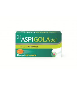 ASPIGOLADOL*16 pastiglie 8,75 mg arancia