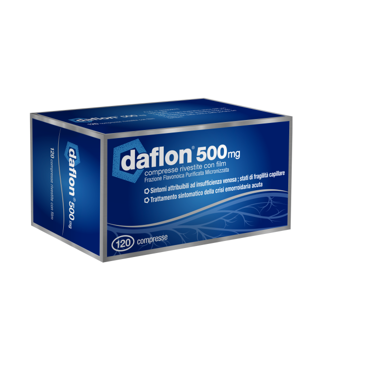 DAFLON*120 cpr riv 500 mg