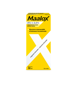 MAALOX*OS SOSP 250ML 4+3,5% ME