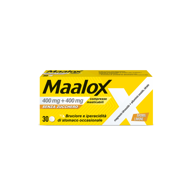MAALOX*S/Z 30CPR MAST400+400MG