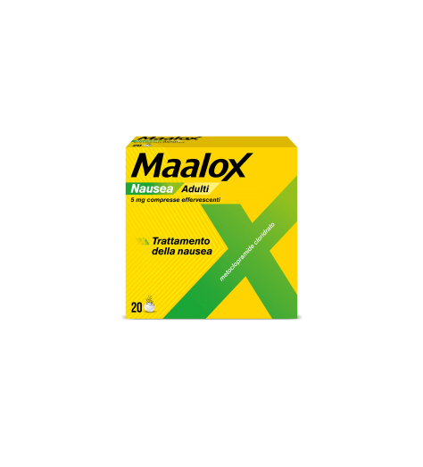 MAALOX NAUSEA*20CPR EFF 5MG