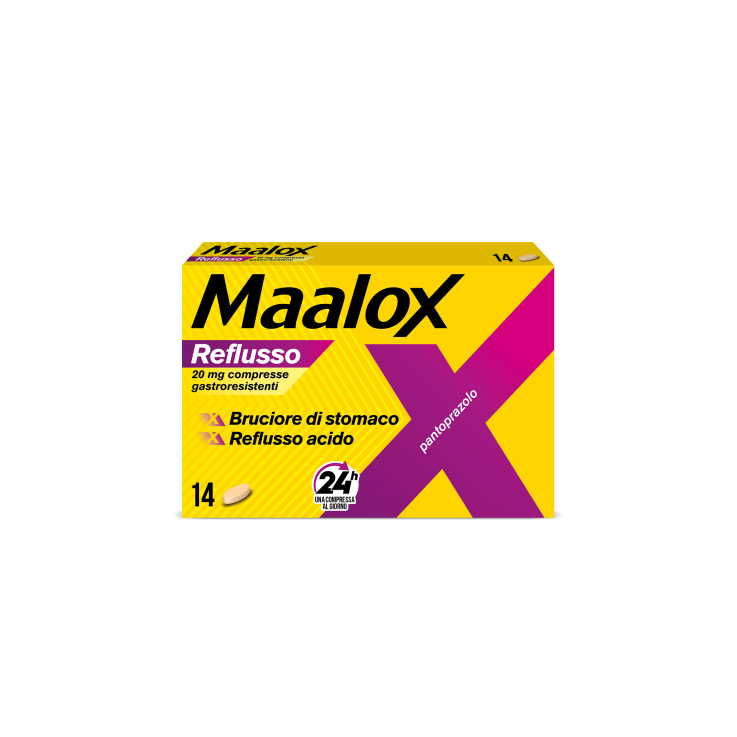 MAALOX REFLUSSO*14 cpr gastrores 20 mg