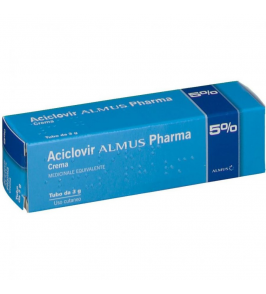 ACICLOVIR (ALMUS)*crema derm 3 g 5%