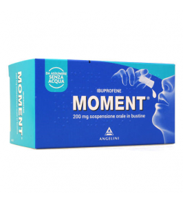 MOMENT*orale sosp 8 bust 200 mg