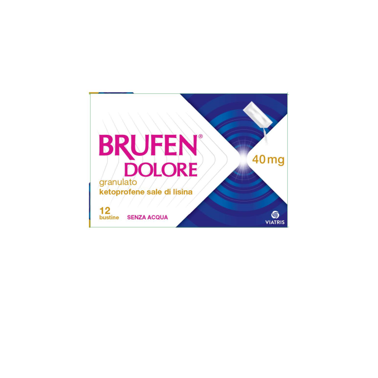 BRUFEN DOLORE*orale grat 12 bust 40 mg