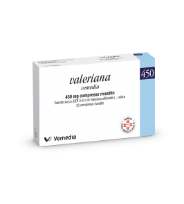 VALERIANA VEMEDIA*20 cpr riv 450 mg