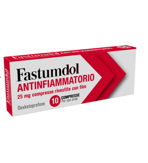 FASTUMDOL ANTINF*10CPR 25MG