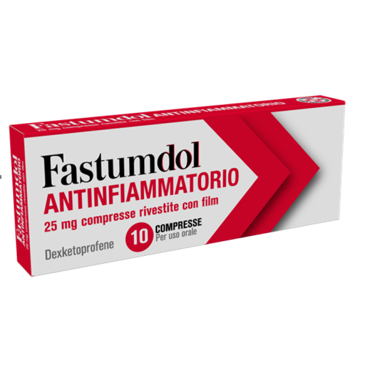 FASTUMDOL ANTINF*10CPR 25MG