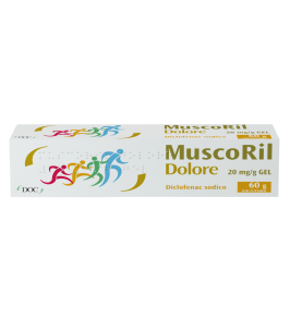 MUSCORIL DOLORE*gel 60 g 20 mg/g