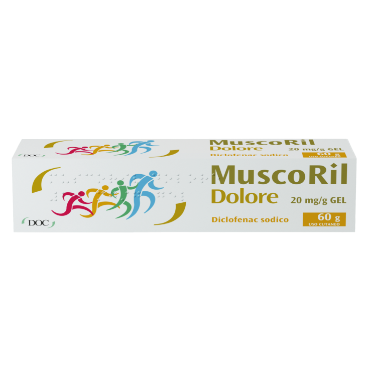 MUSCORIL DOLORE*gel 60 g 20 mg/g