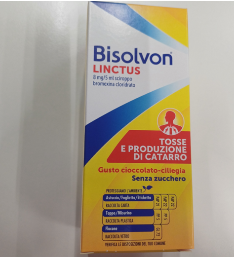 BISOLVON*sciroppo flacone 200 ml 8 mg/5 ml