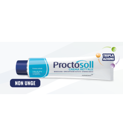 PROCTOSOLL*crema rett 30 g OTC PROCTOSOLL*crema rett 30 g OTC