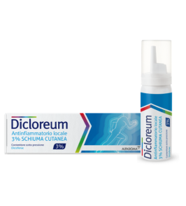 DICLOREUM ANTINFIAMMATORIO LOCALE*schiuma cutanea 50 g 3%