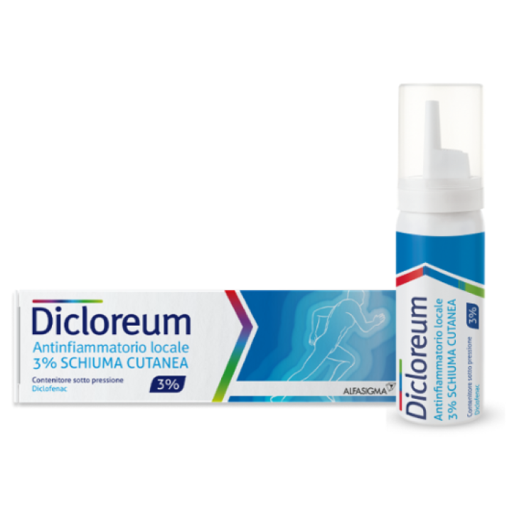 DICLOREUM ANTINFIAMMATORIO LOCALE*schiuma cutanea 50 g 3%