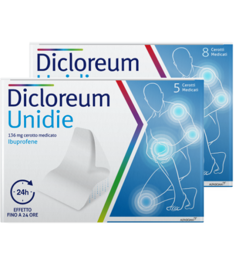 DICLOREUM UNIDIE*5CER MED136MG