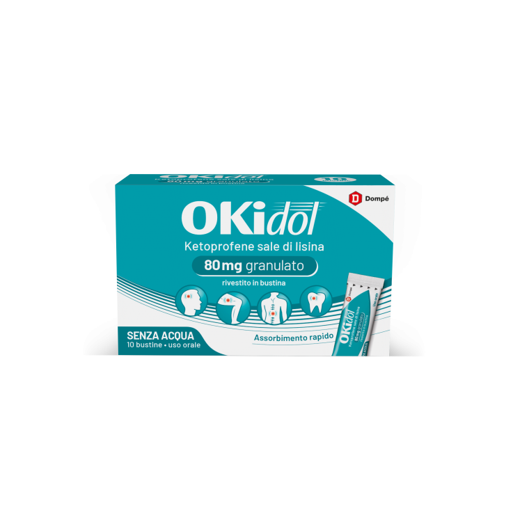 OKIDOL*orale granulato 10 bustine 80 mg