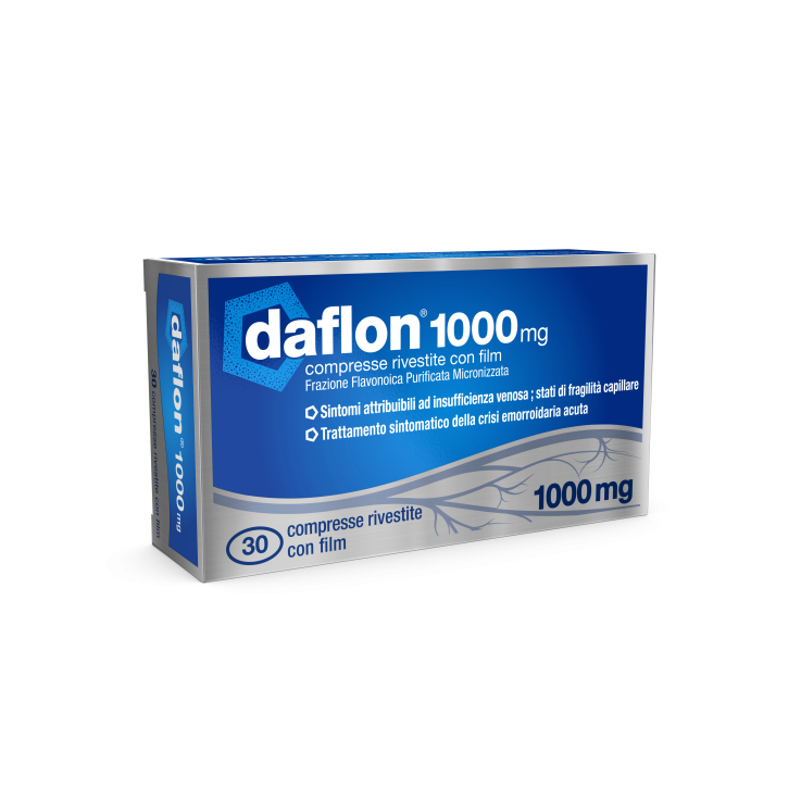 DAFLON*30 cpr rivestite 1.000 mg